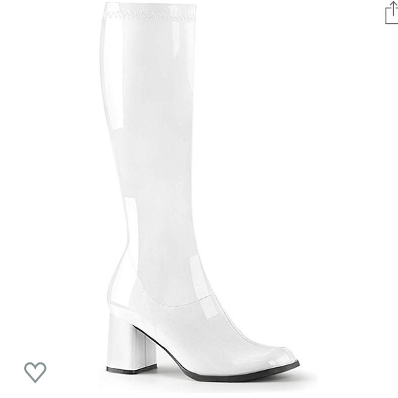 Shoes - White GoGo Boots